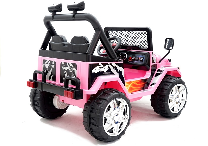 Jeep Raptor S618 rozi gumeni kotači auto na akumulator