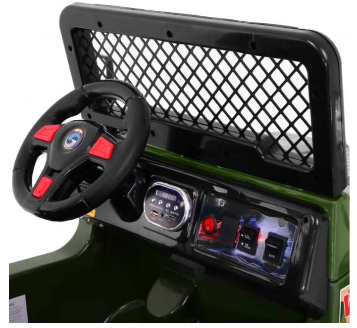 Jeep Raptor Drifter zeleni auto na akumulator